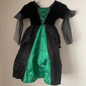 Girls Light-Up Witch Dress Costume